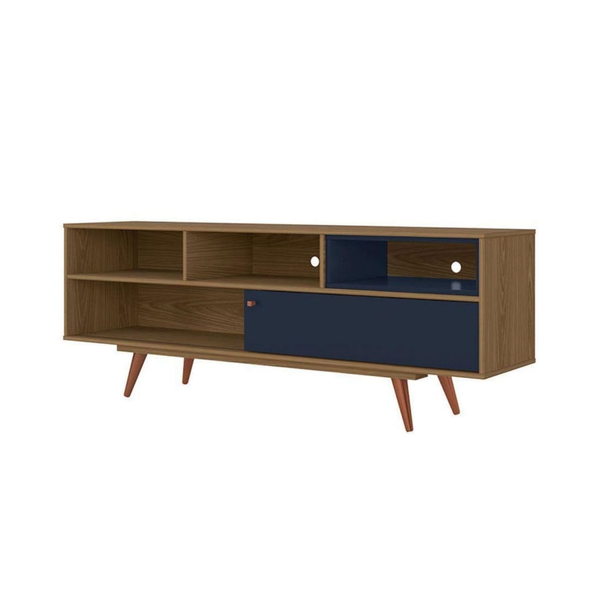 Rack Tv 70" Retro Lyon - Azul Navy - Imagen 2