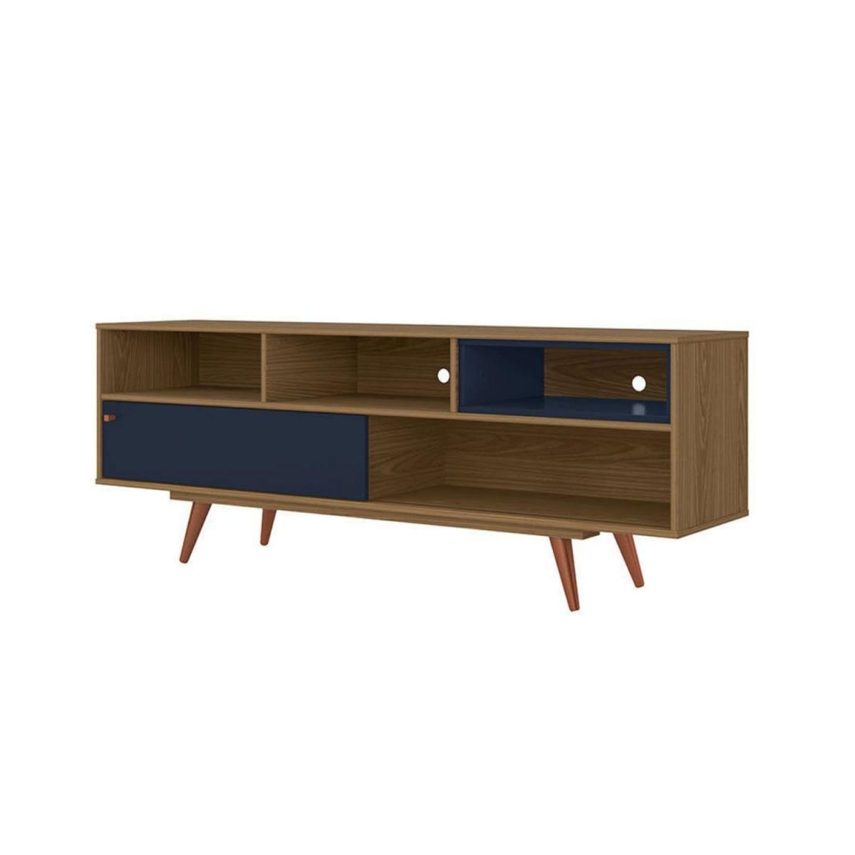 Rack Tv 70" Retro Lyon - Azul Navy - Imagen 3