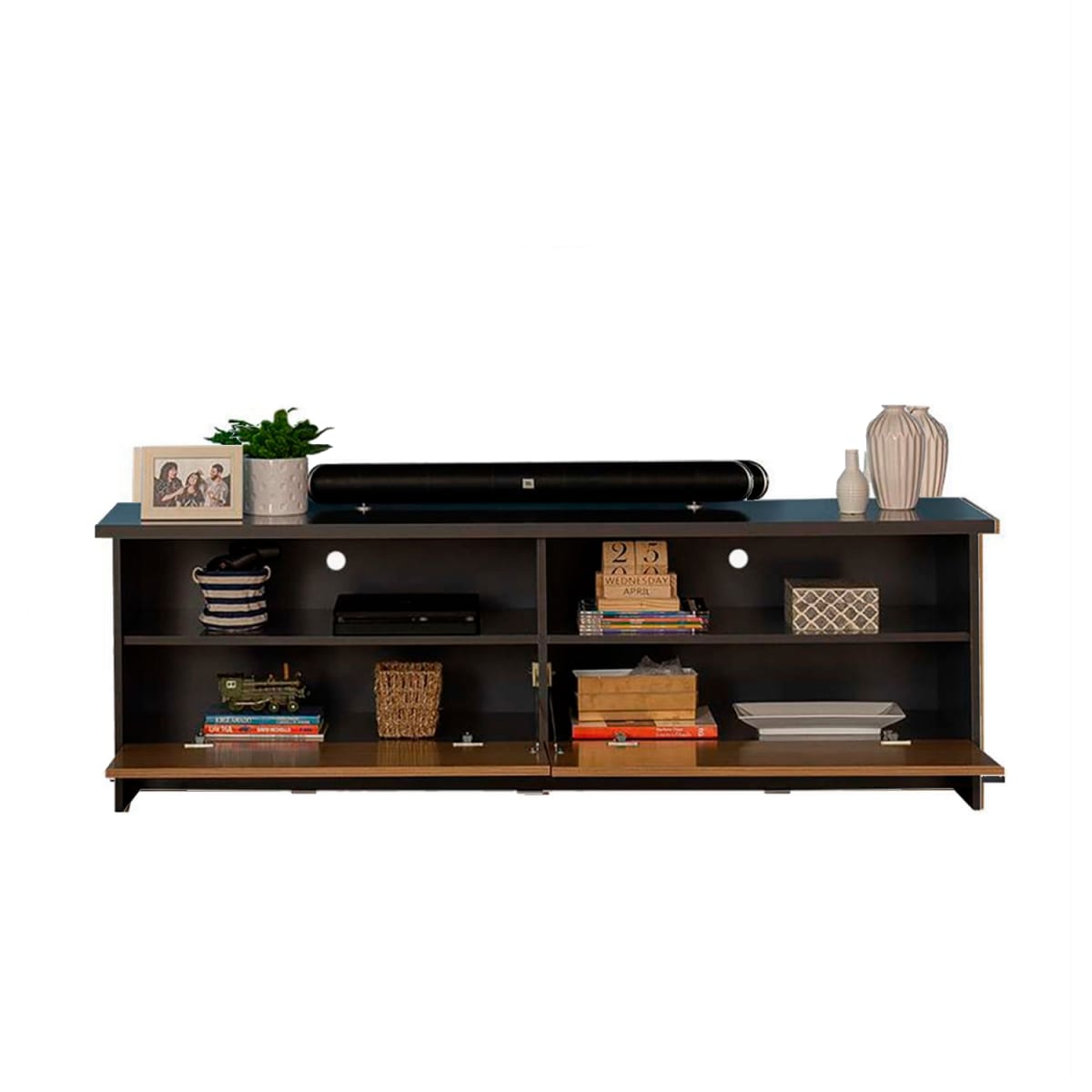 Rack Tv 70" Masp - Grafito / Miel - Imagen 3
