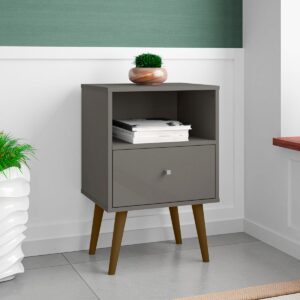 Velador 1 Cajón - Titanium
