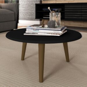 Mesa de Centro Brilhante - Negro
