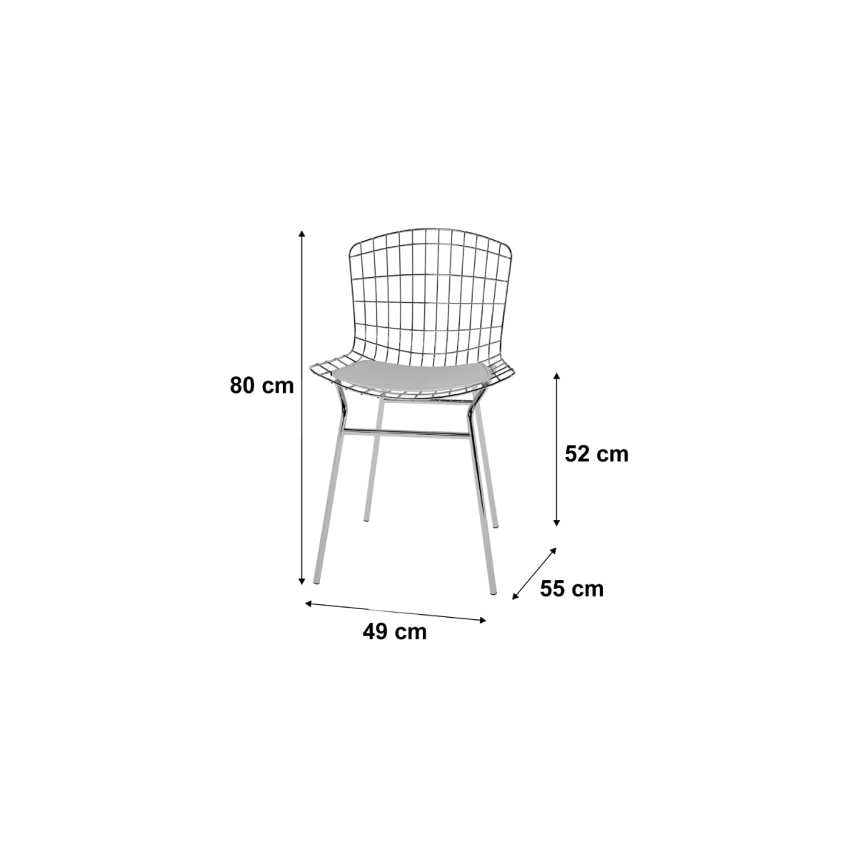 Silla Morris - Negro - Imagen 3
