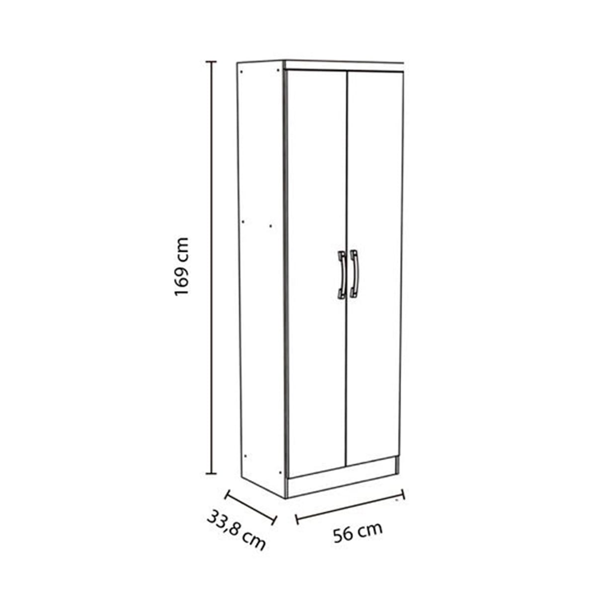 CLÓSET 2 Puertas Classic - Legno - Imagen 4