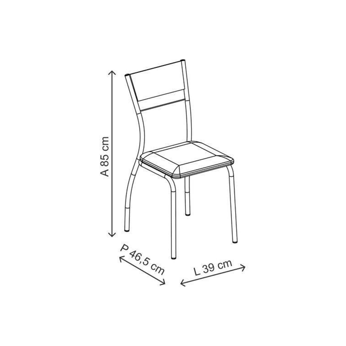 Silla Design - Legno / Gamuza Cognac / Champagne - Imagen 3
