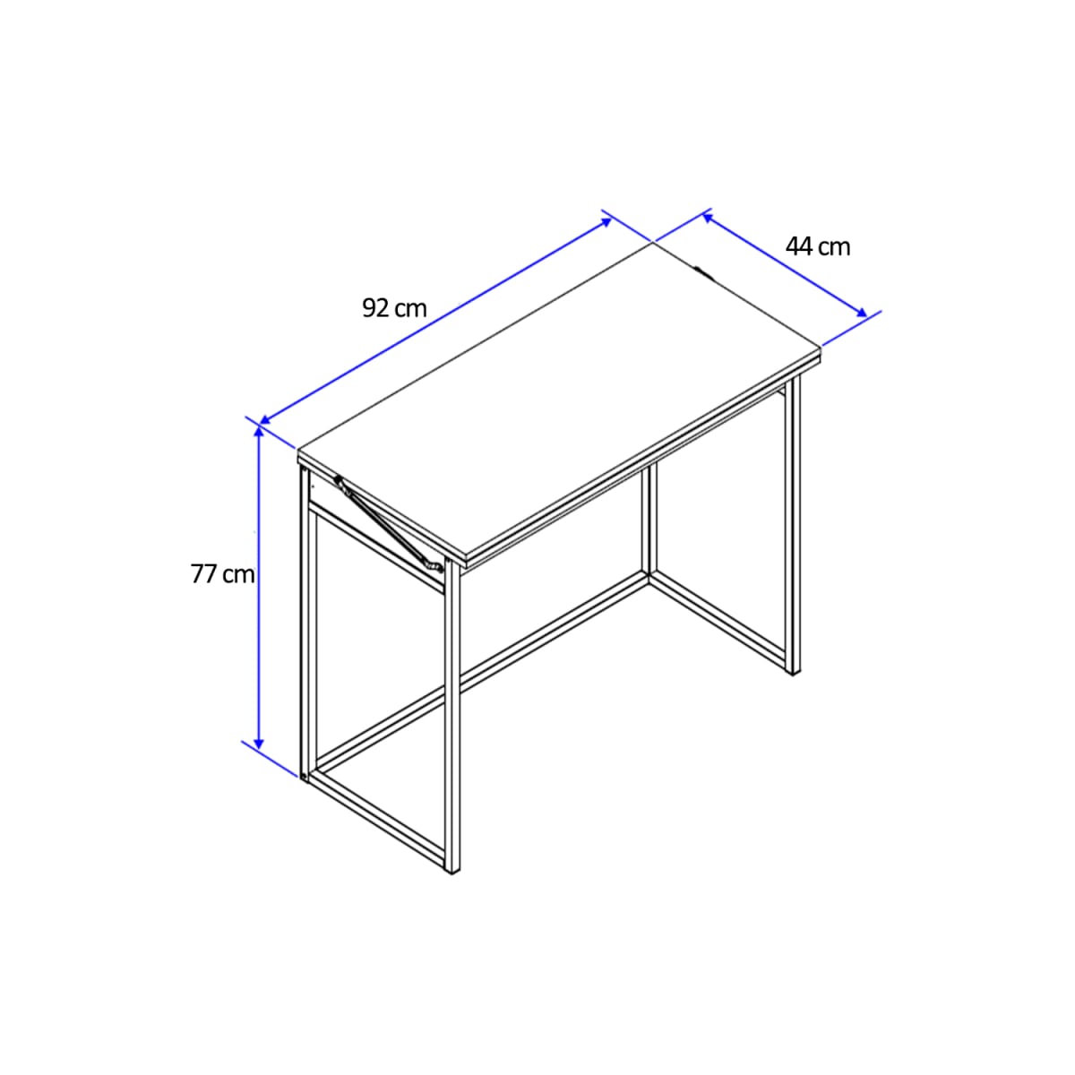 Mesa Extensible Home Design - Negro Mate - Imagen 3