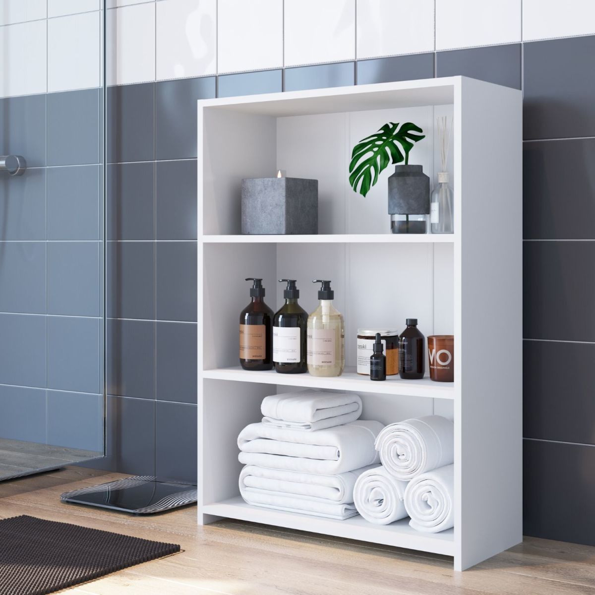 Estante Organizador Multiuso Lazo - Blanco