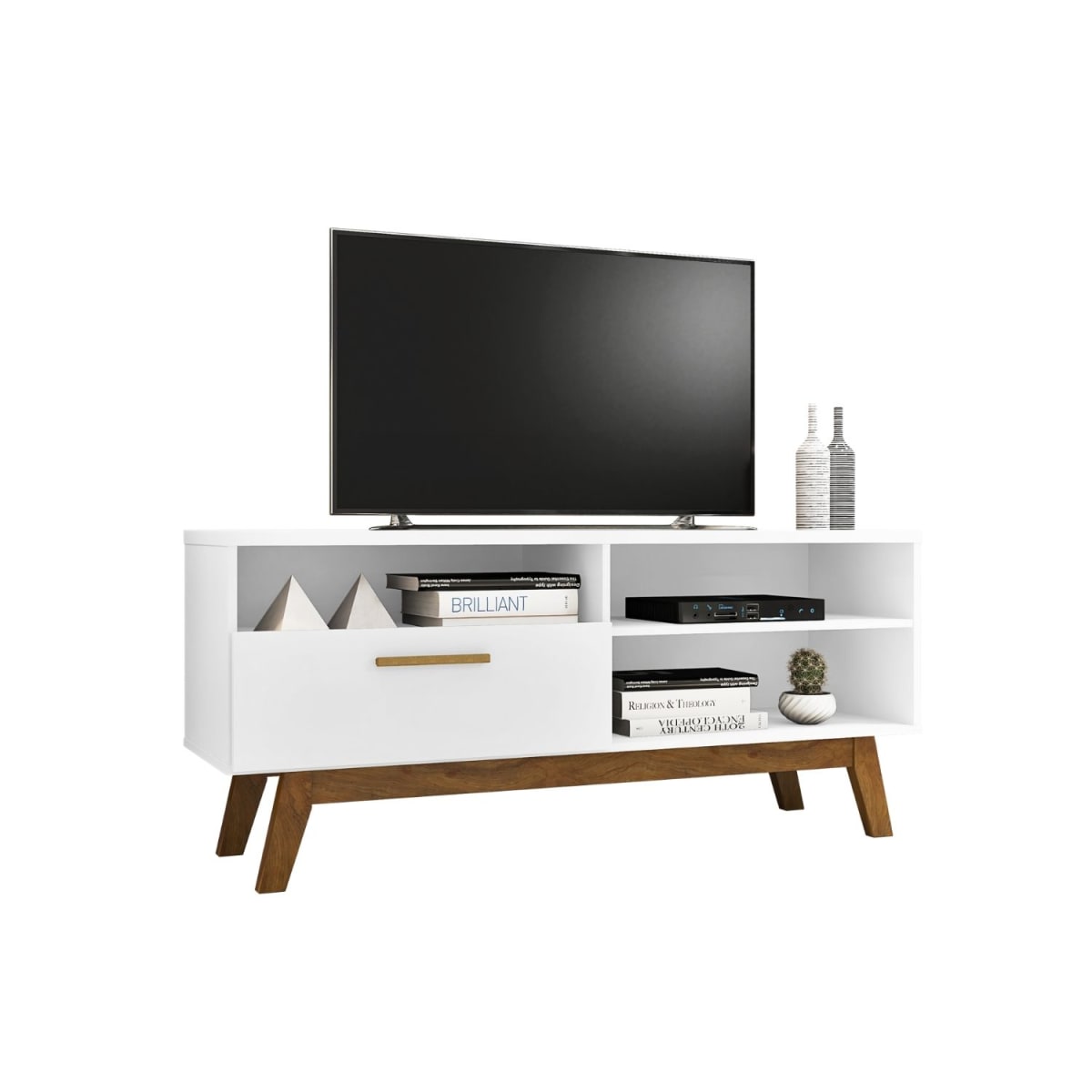 Rack Tv 55" Paladio - Blanco - Imagen 3