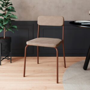 Silla Grecia - Oro Envejecido / Mocca