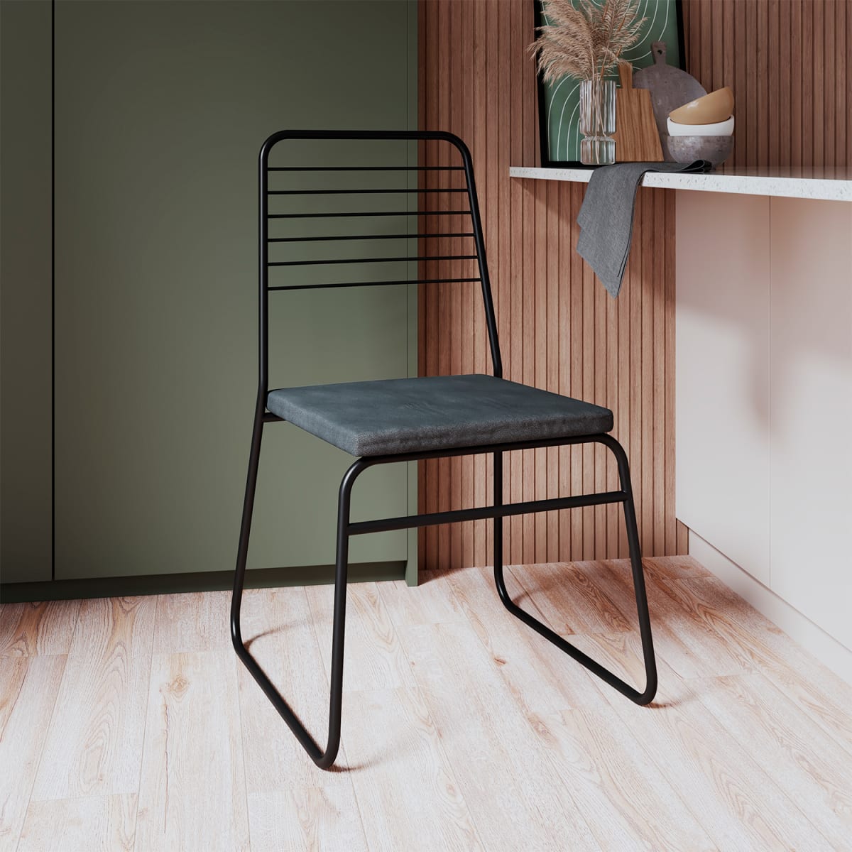 Silla Eiffel - Negro