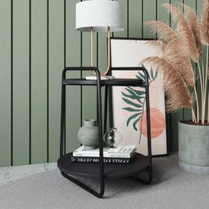 Mesa de Apoyo 55x45 Milan - Negro