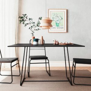 Mesa 135x90 Nova - Negro