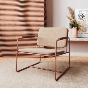 Poltrona Boston - Oro Envejecido / Mocca