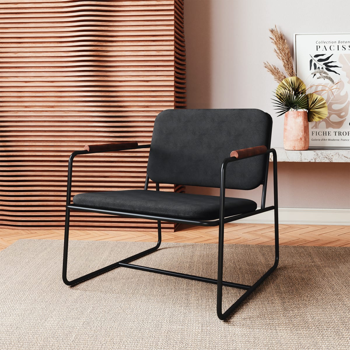 Poltrona Boston - Negro