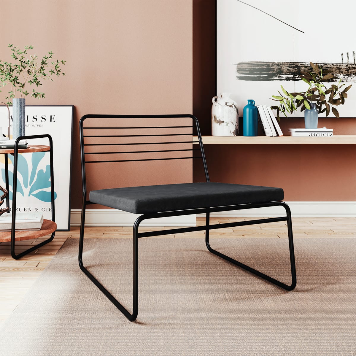 Poltrona Bermont - Negro