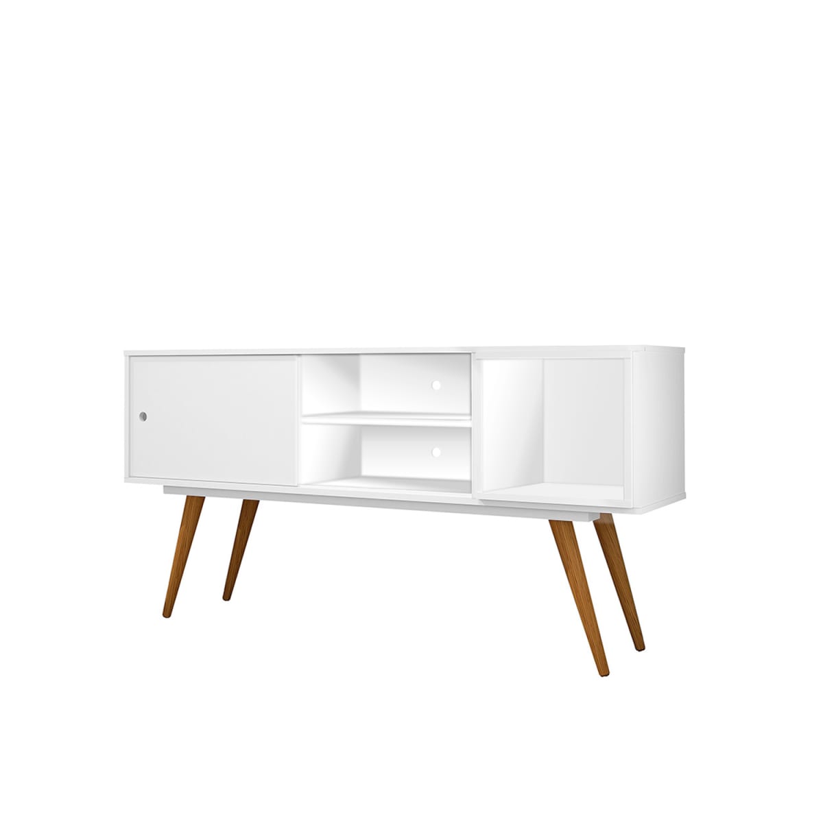 Rack Tv 60" Retro65 - Blanco - Imagen 3