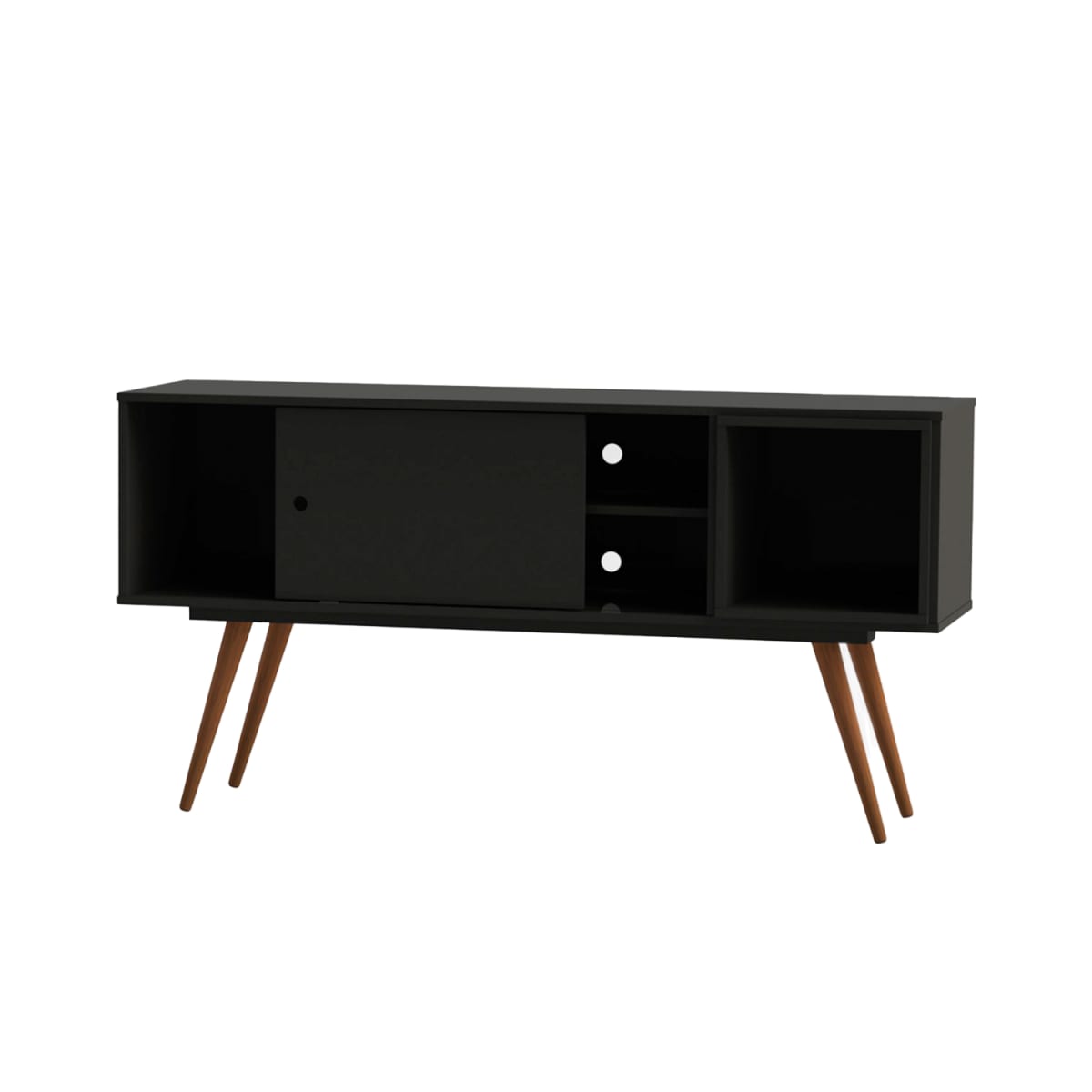Rack Tv 60" Retro65 - Negro - Imagen 2