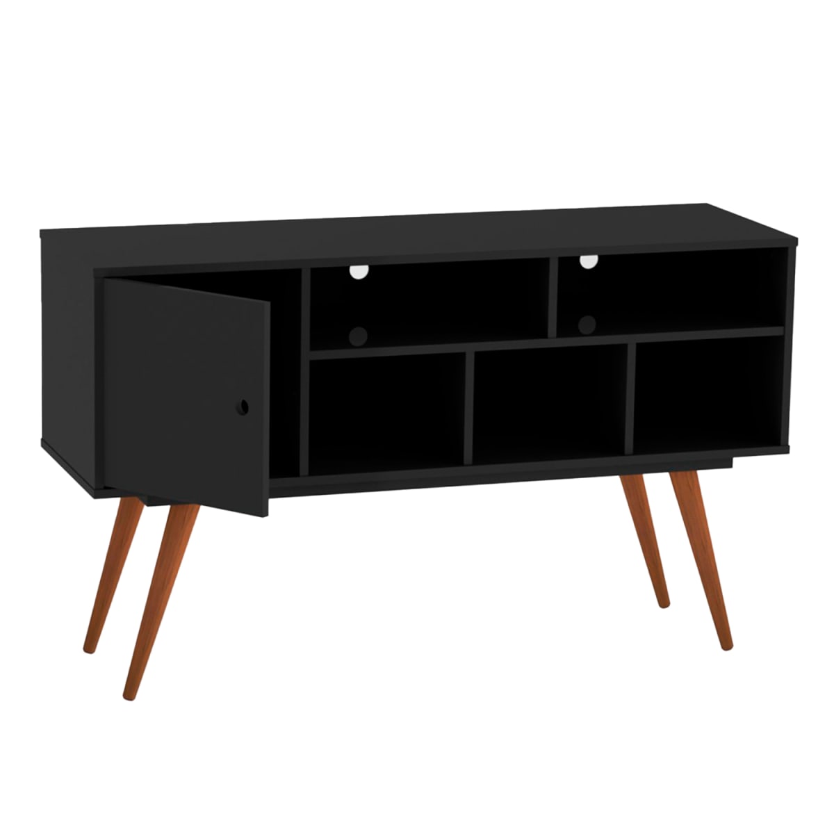 Rack Tv 50" Retro75 - Negro - Imagen 3