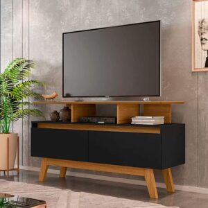 Rack Tv 50 Rubí 1.2 - Canela / Negro