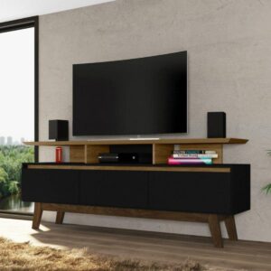 Rack Tv 60" Rubí - Canela / Negro