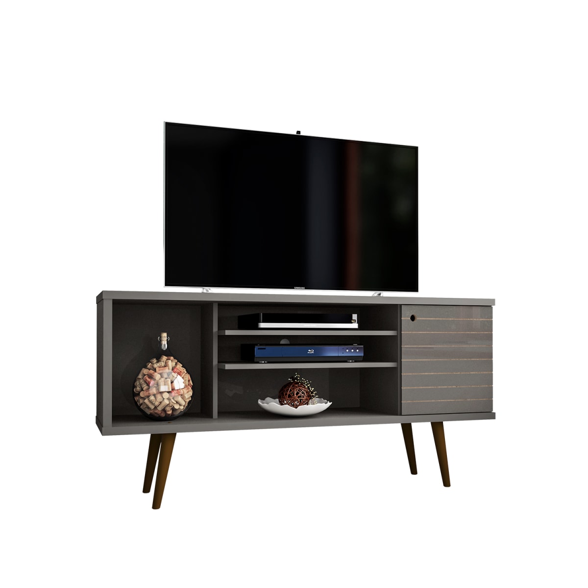 Rack TV 55" Safira - Titanium - Imagen 2