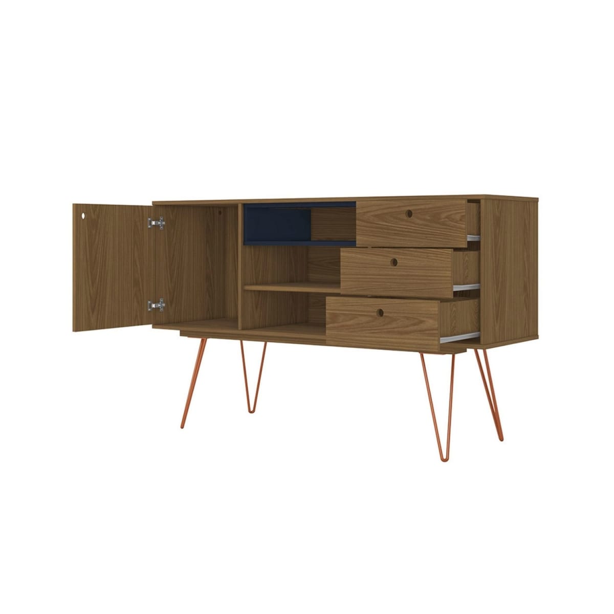 Aparador Buffet Retro Taranto - Azul / Navy - Imagen 2