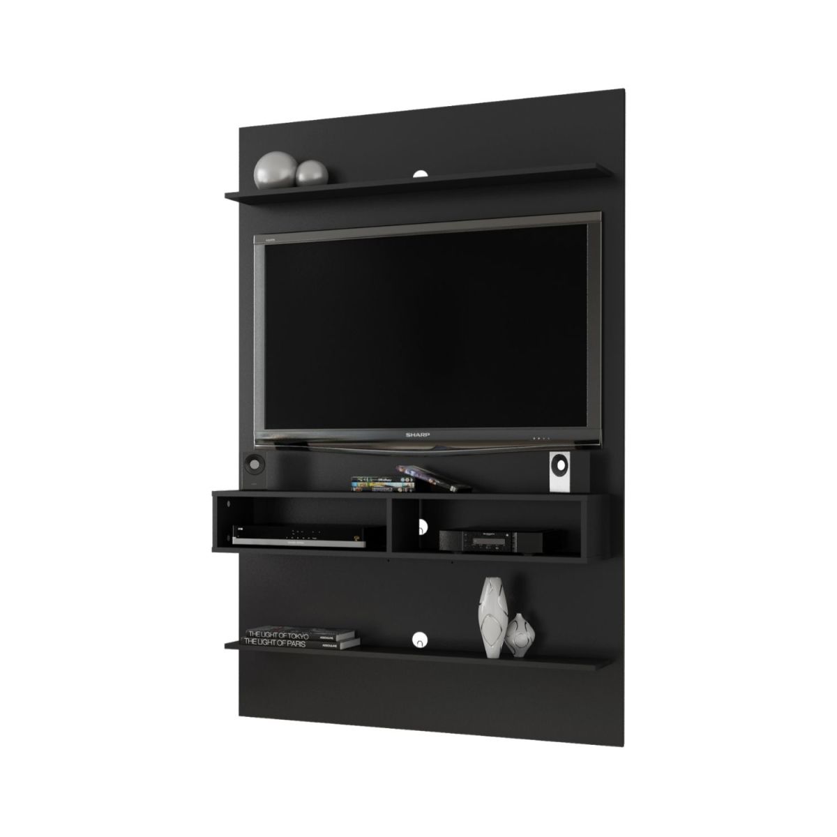Panel Rack Tv 47" Vega - Negro - Imagen 2